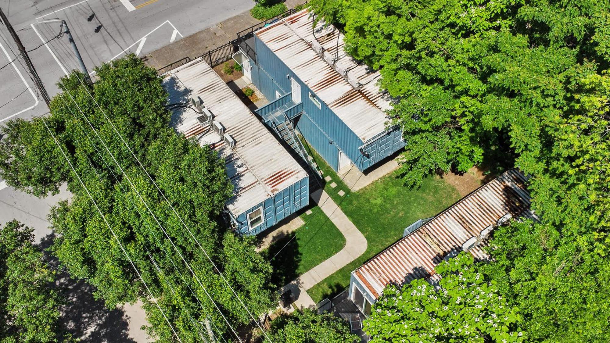 Experience The Unique Re-Nu Shipping Container #5 Lägenhet Louisville Exteriör bild