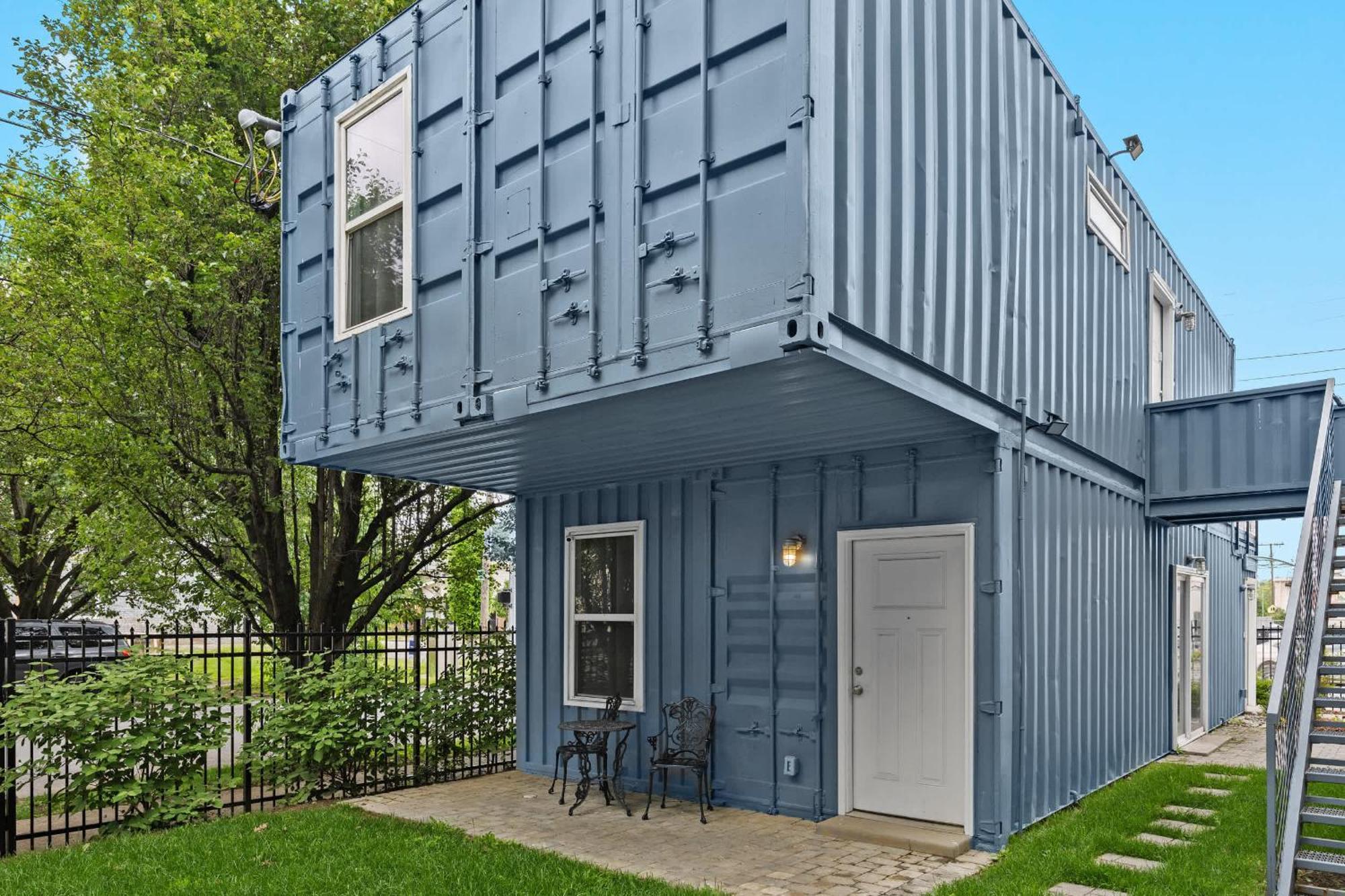 Experience The Unique Re-Nu Shipping Container #5 Lägenhet Louisville Exteriör bild